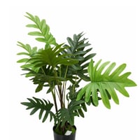 نبتة مونستيرا صناعية فاخرة بارتفاع 80 سم