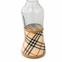 الاسم العربي قارورة زيت زيتون زجاجية مع جراب قماشي...