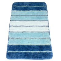 سجادة حمام مخططة فاخرة