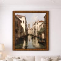 لوحة فنية لممرات البندقية الكلاسيكية