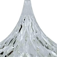 علبة تقديم زجاجية بتصميم هرمي فاخر