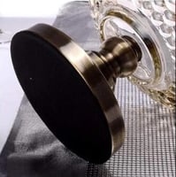 صحن فواكه أنيق – زجاجي مع قاعدة معدنية – لتقديم ال...