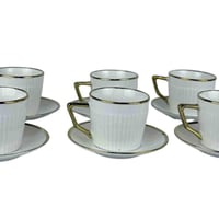 طقم فناجين سيراميك _6 قطع