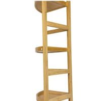 ركن تخزين خشبي ثلاثي الزوايا