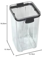 حاويات تخزين طعام محكمة الإغلاق مع أغطية تنظيم مثا...