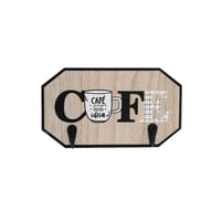 علاّقة خشبية بلون القهوة