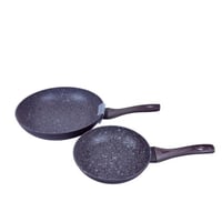 طقم مقالي جرانيت بمقاسين (20سم-28سم)