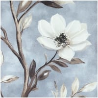 لوحة جدارية بزهور طبيعية أنيقة