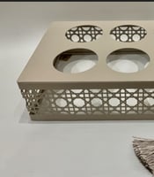 حامل فناجين بتصميم شرقي أنيق