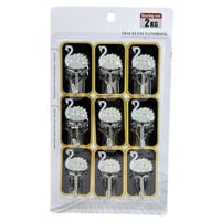 مجموعة خطافات لاصقة نانوية بتصميم البجعة