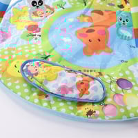 حصيرة ألعاب أطفال موسيقية مع بيانو وألعاب معلقة