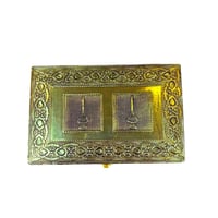 علبة بخور فاخرة بنقوش تراثية