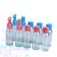 مجموعة عبوات بلاستيكية للسفر والاستخدام الشخصي