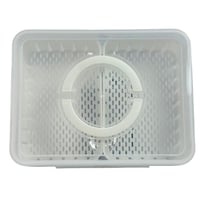 حافظة طعام بلاستيكية بغطاء محكم