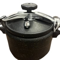 قدر ضغط ألمنيوم مطلي بحجر الجرانيت – 7 لتر