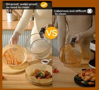 ورق مقلاة دائري