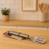 ملقط تقديم ستانلس ستيل بفتحات تصفية