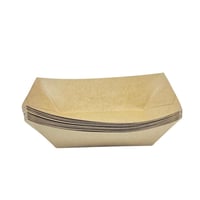 علب تقديم ورقية – بني كرافت 10 قطع