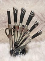 طقم سكاكين – 7 قطع مع مقص