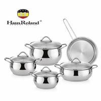طقم أواني طهي هوس رولاند من الستانلس ستيل عالي الج...