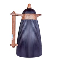 دلة ضيافة فاخرة بتصميم خشبي عصري