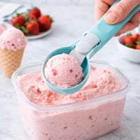 ملعقة ايسكريم بآلية تفريغ سهلة