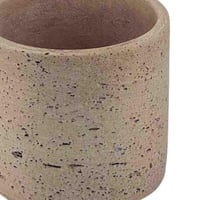 أصيص زراعة بتصميم حجري طبيعي حجم صغير