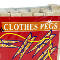 مشابك غسيل خشبية – 24 قطعة