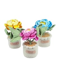 زهور حياكة يدوية – لمسة جمال ما تذبل تميزي بقطعة ف...