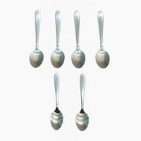 طقم ملاعق ستانليس ستيل-6 قطع