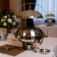 سخان طعام بوفيه دائري – ستانلس ستيل