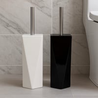 فرشاة حمام سيراميك بتصميم هندسي عصري