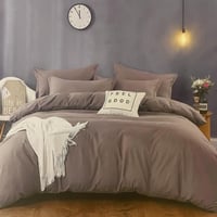 طقم مفرش سرير سادة – 4 قطع