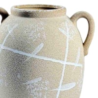 ابريق زهور صناعية افريقية – ديكور تصوير أو هدية (م...