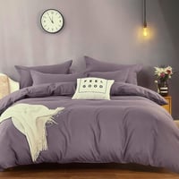 طقم مفرش سرير سادة – 4 قطع