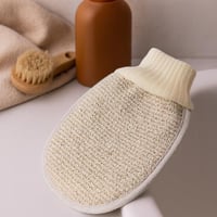 قفاز تقشير طبيعي للاستحمام