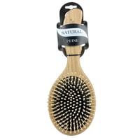 فرشاة شعر خشبية طبيعية