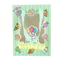 أكياس هدايا عيد ميلاد كرتونية ملونة – تصميمات متعد...