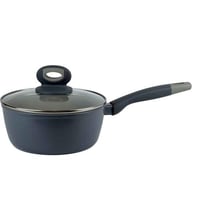 قدر طهي غير لاصق مع غطاء زجاجي- 20سم