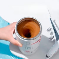 مق تحريك القهوة 2 في 1 بتصميم مروحة الطائرة – سعة...