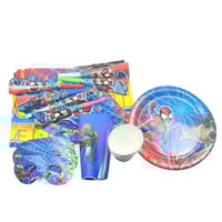 طقم مستلزمات حفلات سبايدر مان للأطفال