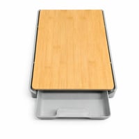 قطاعة خضار متعددة الاستخدام مع درج تجميع