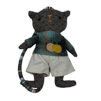 ميدالية دب قماشي أنيق