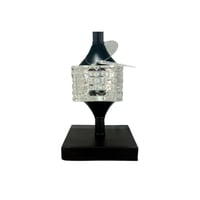 ابجورة طاولة فاخرة بتصميم كريستالي عصري