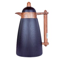 دلة ضيافة فاخرة بتصميم خشبي عصري