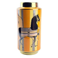 مجموعة مزهريات بتصميم خيول