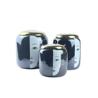 طقم جرات بغطاء بتصميم وجه ملكي