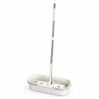 ممسحة أرضيات مع دلو ذكي مزدوج – تنظيف عملي بدون ات...