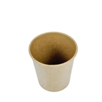 أكواب ورقية بغطاء شفاف – كرافت 25 كوب