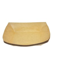 حاويات تقديم طعام كرافت ورقية (طقم 6 حبات)